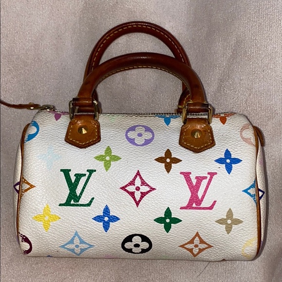 Louis Vuitton speedy multicolor mini bag - Picture 4 of 15